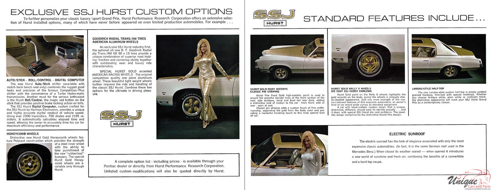 1971 Pontiac Hurst Brochure